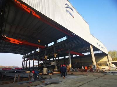 嘉興首批5艘水上巴士全面開工建造
