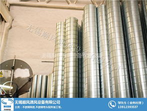 排煙圓形通風管道廠家 順風通風設備 崇安圓形通風管道廠家